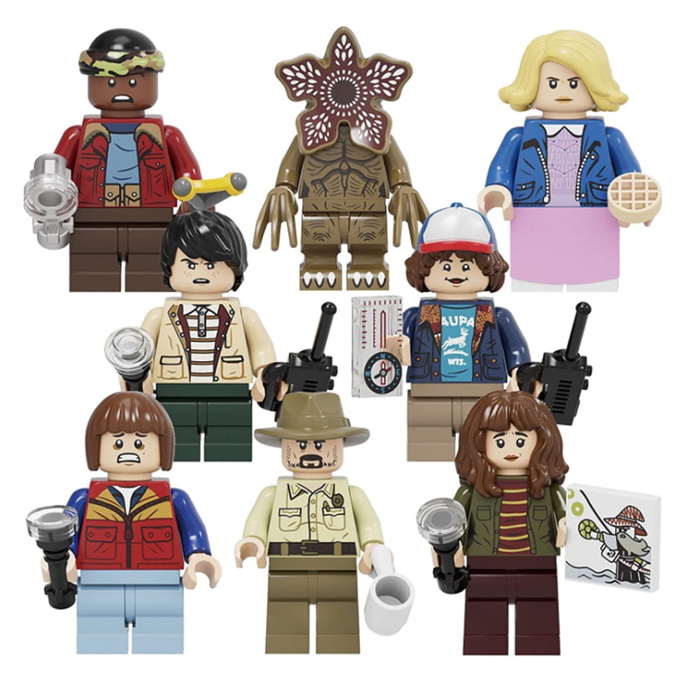 8Pcs Stranger Things Action Figures Toys Sets,1.77in Stranger Things