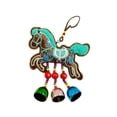 thumbnail image 4 of Adorno de caballo de Año Nuevo chino, bordado, de peluche, de dibujos animados Campanas, 4 of 8