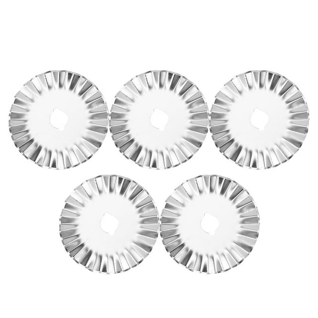 Coupe-bordure Rotatif, 5 Pcs Lame de Coupe-Bordure Rotatif 45mm Vague Lame de Coupe-Bordure Fonctionnalité Polyvalente