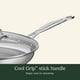 thumbnail image 3 of Sartén Cuisinart Chef's Classic Collection de 30 cm con tapa de cristal, 3 of 5