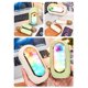 thumbnail image 5 of Portable Karaoke Machine With Two Wireless Microphones, Led Atmosphere Light For Children And Adults, Perfect For Home, Birthday Parties, , Indoor/Out, 5 of 5