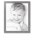 thumbnail image 2 of ArtToFrames 25x31 inch Muted Cold Silver Picture Frame, Silver MDF Poster Frame (4677), 2 of 7
