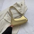 thumbnail image 3 of Bolso de axila para mujer Bolso de mujer informal con patrón de cocodrilo de cuero PU (Oro) Ndcxsfigh Para Estrenar, 3 of 8