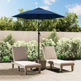thumbnail image 1 of vidaXL Parasol Bleu 200x224 cm Aluminium, 1 of 5