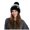 Black-sCVYR, variant on OJSFQUFP Christmas Fall and Winter Thickened Warm Ear Protective Wool Cap