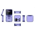 thumbnail image 4 of Guoxxzi Home Essentials for New Home, 2024 New Mini Flip Mobile Phone 2 SIM Card Small Display Foldable Cell Phone Unlocked Flip Phone 2G Flip Cell Phone For Seniors, 4 of 4