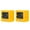 Yellow, variant on 2 PCS Frontier Combination Piggy Bank for Kids, Safe Coin Box for Kids and Adults, Fun Cash Savings Box with Coin Slot and Functioning Dial, Great Birthday Gift for Boys and Girls, Yellow