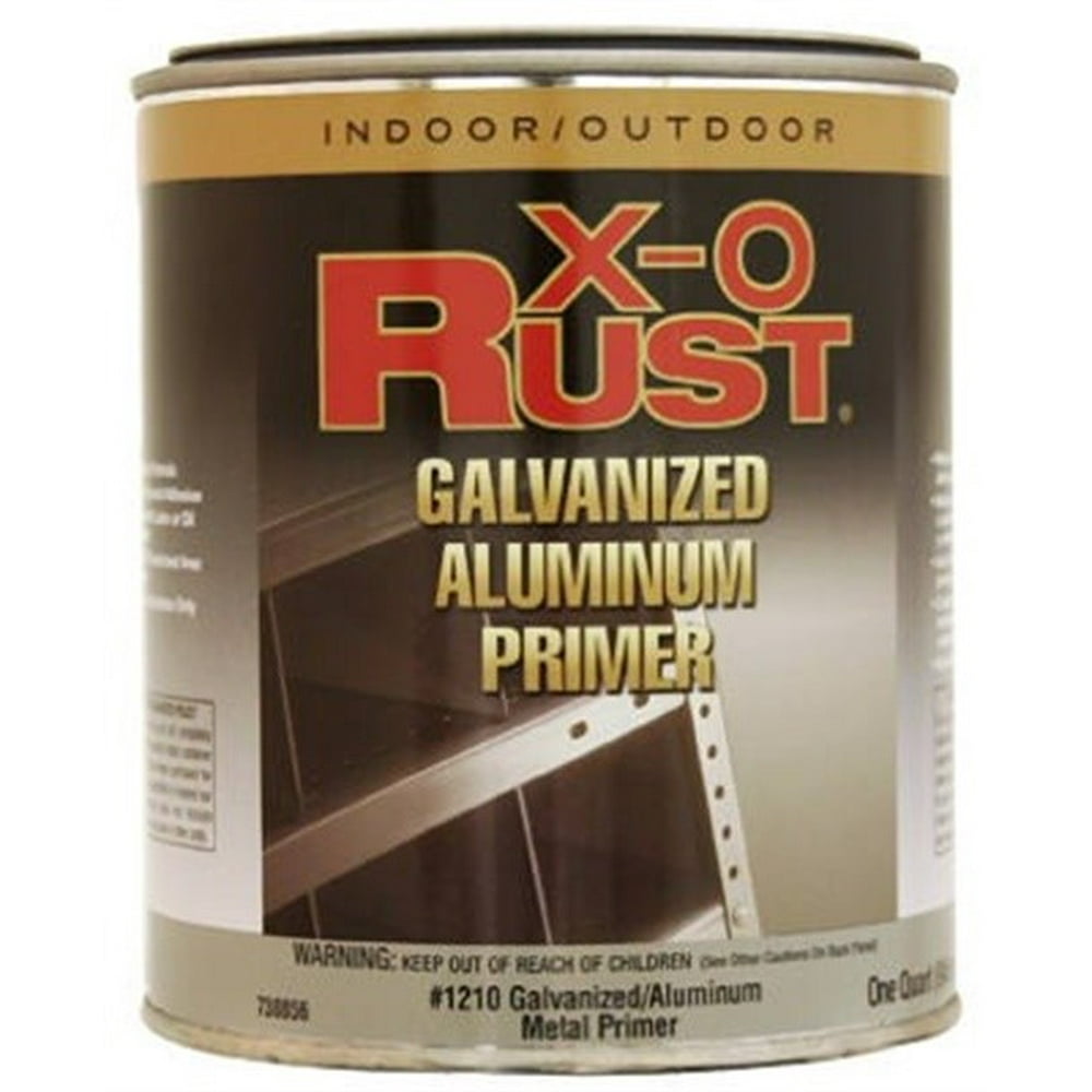 Metal Primer, Waterborne Galvanized/Aluminum, 1Qt.