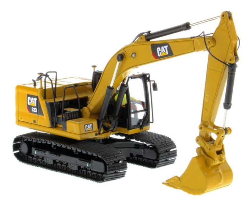 Diecast Masters Caterpillar Hydraulic Excavator Truck Play Vehicle ...