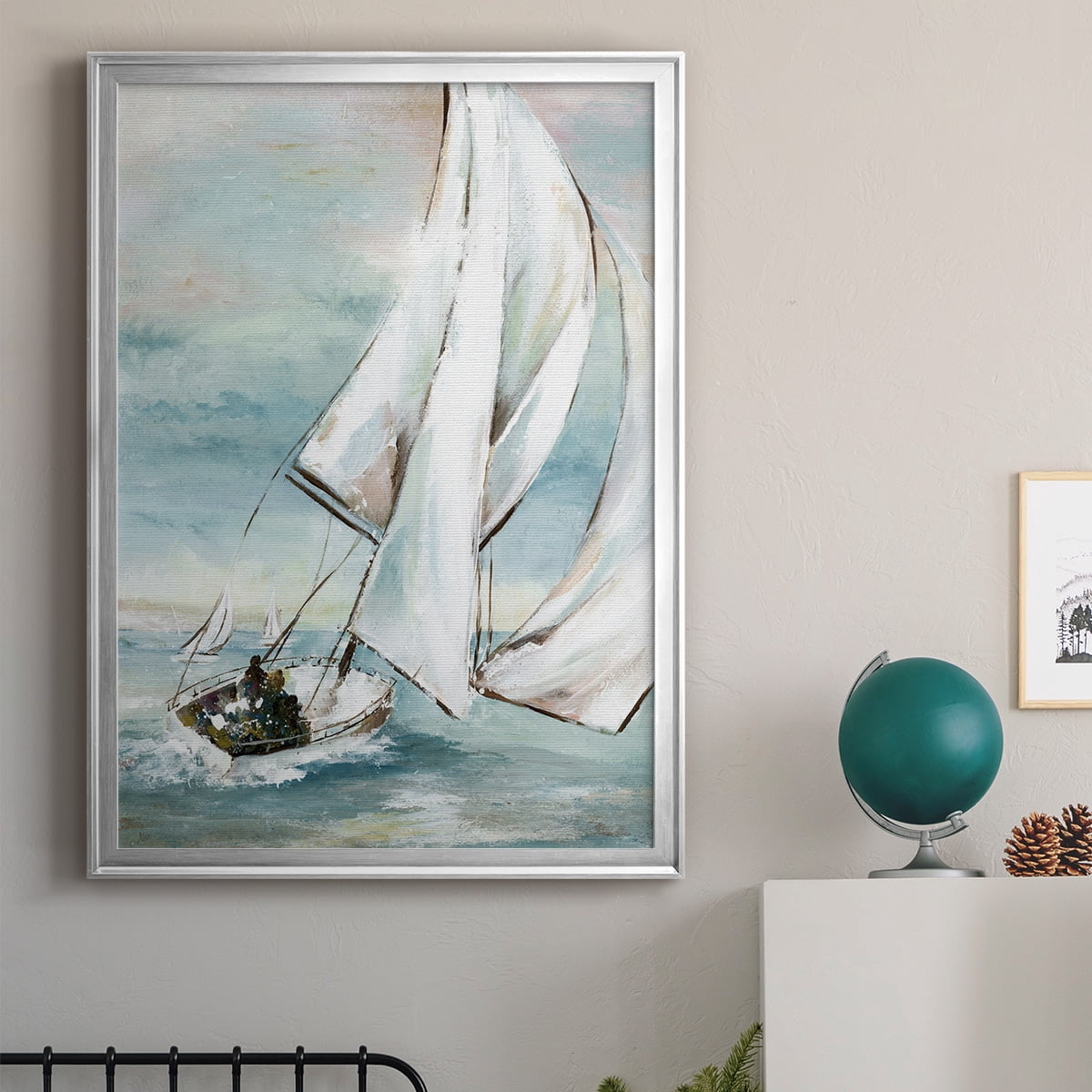 Setting Sail Premium Classic Framed Print - Ready to Hang