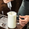 thumbnail image 4 of Milk Frother Handheld Three-Layer of Whisk- Battery Operated Electric Foam Maker for Coffee, Latte, 4 of 5