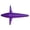 Purple, variant on CEORPER Plane Shape Boats Fishing Lure Trolling Bird Shaped Teaser Fishing Tackle