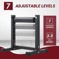 thumbnail image 3 of Towallmark Bulgarian Split Squat Stand – Adjustable Single Leg Squat Roller with 7 Height Settings and Comfortable Padding for Strength and Bodyweight Training, 3 of 6