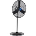thumbnail image 3 of Global Industries 292448 Outdoor Oscillating Pedestal Fan, 24 in. Dia., 0.3 HP, 7700CFM - Black, 3 of 7