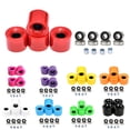 4Pcs 60x45mm 78A Skateboard Longboard Wheels ABEC9 Bearing Spacers Set