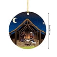 thumbnail image 2 of Christmas Ornaments Festive Hanging Decorations Quality Colorful Baubles & Tree, 2 of 4