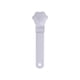 thumbnail image 1 of Xihbxyly Cuchara para Comer, Exprimidor con Forma de Pata de Gato, Mango Ergonómico, Práctico y Fácil de Limpiar, Ideal para Comida Húmeda, 1 Tira Exprimidora., 1 of 3