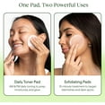 thumbnail image 4 of Tampons de Toner Minimisateurs Coréens pour Cernes et Rides Hydratants avec Peptides de Mucine Centella Asiatica pour Marques et Hyperpigmentations Plus de 5 ml, 4 of 6