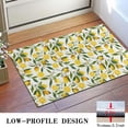 thumbnail image 3 of Yellow Lemon Fruit Flowers White Pattern Door Rugs,Washable Non Slip Door Mats Indoor,Decorative Door Mats,Entry Mat Indoor for Entrance,Bedroom,Kitchen,Bathroom,16"x24", 3 of 6