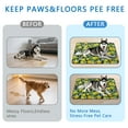 thumbnail image 6 of Bright Fruit Patterns Design Washable Dog Pee Pads, 35"x41" Extra Large Reusable Potty Pad with Non-Slip Bottom for Home Use, 6 of 8