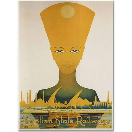 UPC 886511287754 product image for Trademark Fine Art  Egyptian State Railway  Canvas Art by Vintage Apple Collecti | upcitemdb.com