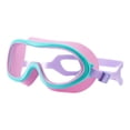 thumbnail image 4 of Gafas de natación para niños, gafas de natación portátiles de silicona, gafas de buceo grandes Estilo B, 4 of 9