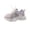 Pink, variant on Willtoo Kids Fashion Chunky Sneakers Lightweight Breathable Mesh Shoes Toddler Walking shoes with Hook & Loop and Lace Up Running Shoes Athletic Sports Shoes for Boys Girls