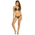 thumbnail image 5 of PilyQ MIDNIGHT Lace Triangle Bikini Swim Top, US Small, 5 of 8