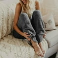 thumbnail image 5 of Pyjama d'Automne pour Femmes Couleur Unie Confortable pour la Maison, 5 of 5