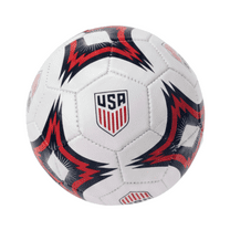 Icon Sports U.S. Soccer Size 2 Mini Ball, Red/Blue, PVC Material