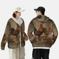 thumbnail image 6 of Easygdp Oil Painting Chicken And Duck Lightweight Long Sleeve Sun Shirt Sports long-Sleeved Sun Protective Clothing, Quick Drying Breathable - Large, 6 of 9