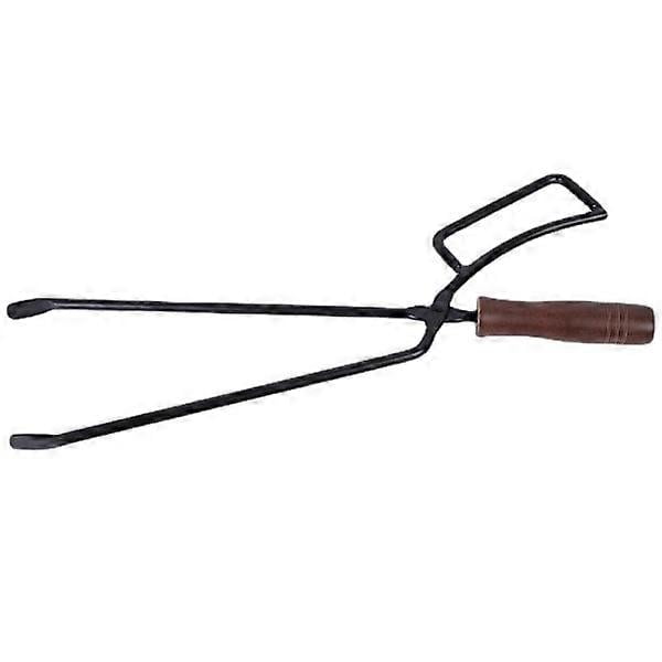 New, Suitable Firewood Tongs, 40cm Heavy Firewood Tongs, Fireplace Accessories, Cutlery, Fireplace, Anti-Scald