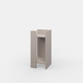thumbnail image 5 of Ada Home Decor Furniture Light Mocha 2 Tier Nassau Nightstand, 5 of 6