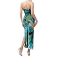 thumbnail image 3 of WILLBEST Vestidos con Curvas para Mujer Vestido Estampado sin Mangas, Ajustado, sin Tirantes y con Abertura Hacia Abajo Grande​​, 3 of 3