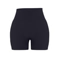 thumbnail image 5 of Stichou Women's Butt Lifting Shorts High Waist Tummy Control Yoga Seamless Ruched Booty Workout Soft Yoga Pants Black S, 5 of 5