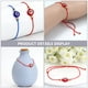 thumbnail image 2 of 4pcs de vidrio turco Evil Oye cadena de muñeca Medina de pared colgante Pulsera de ojo mal, 2 of 5