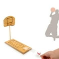 thumbnail image 2 of Eease Wooden Desktop Basketball Game for Office/Home, 2 of 5