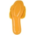 thumbnail image 5 of Journee Womens Dusk Faux Fur Jelly Slide, 5 of 9