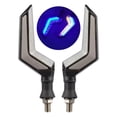 thumbnail image 1 of Accessoires Modifiés pour Moto Signal Ange Fluide Bicolore 12 V Rotation, 1 of 8