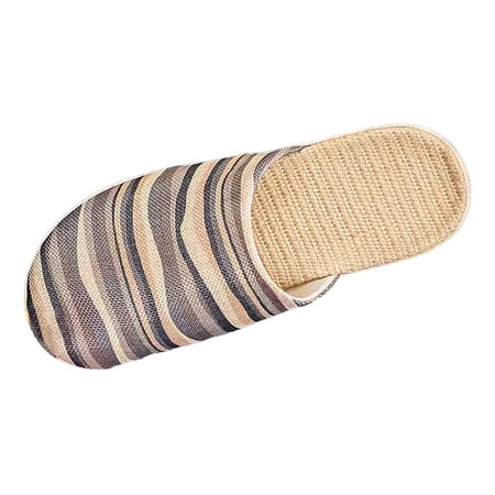 Yindaity Mens Slippers Size 11 Slippers for Women & Men  Super Cushiony Slip-On House Shoes Comfort Grey 8.5