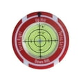 thumbnail image 1 of Golf Cap Clip Ball Marker Golf Accessory Portable Golf Putting Green Reading Aid Red Green, 1 of 8