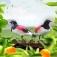 thumbnail image 4 of Eatbuy Simulation Decor - Unique Simulation Foam Bird Decor Standing Artificial Feather Bird Ornament Home Decoration, 4 of 8