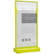 DYZD Sign Display Holder T Shaped Double Sided Table Stand Vertical Stand-Up Sign Holder Ad Frame Menu Fram OR Photo