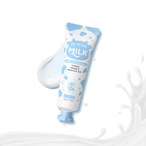 BEUKING Milk Peel Off Jelly Face Mask, Exfoliating Hydro Jelly Masks for Facials, Hydrating, Soothing, Nourishing, Pores Cleansing, Oil Control, Smooth & Radiant Skin for All Skin Types