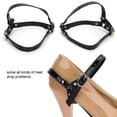 thumbnail image 1 of Brrnoo Cordón Anti-Flojo, 1 par de Correas Transparentes para el talón de Las Mujeres Correa Desmontable para Zapatos Tacones Altos Paquete de Accesorios para Cordones(18 * 12 * 4cm-#2) Amonsee No, 1 of 6