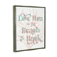 thumbnail image 5 of Stupell Industries Love You Beach Layered Coral Lettering Romance Graphic Art Luster Gray Floating Framed Canvas Print Wall Art, Design by Daphne Polselli, 5 of 5