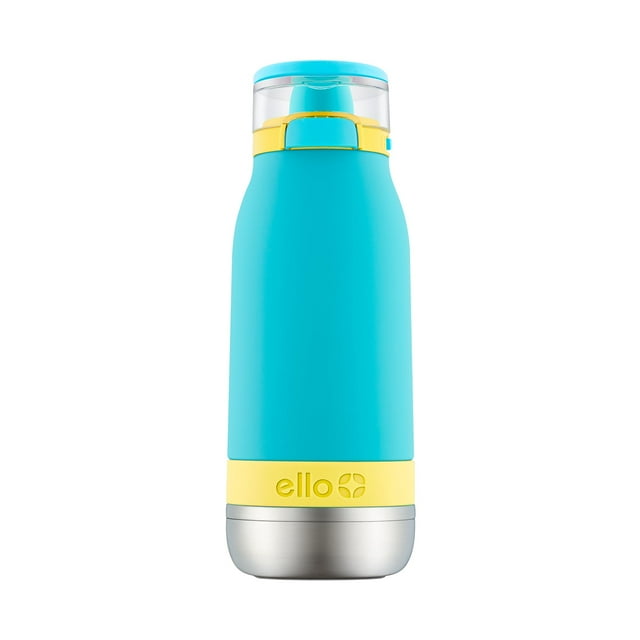 Botella de agua Ello Emma de acero inoxidable con aislamiento al vacío de 420 mL