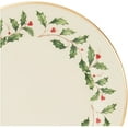 thumbnail image 6 of Lenox Holiday 12-Piece Plate & Bowl Set, 14.90 LB, Red & Green, 6 of 7