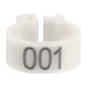 thumbnail image 3 of Anillos Para Patas 100PCS/Bolsa 8MM 001-100 Letra De Plástico Numerada, 3 of 8