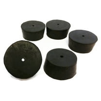 Rubber Stoppers, Size 11, 1-Hole. Pack of 1-Pound.